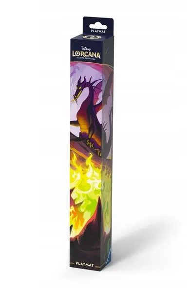 Lorcana, Disney, Winterspell, Playmat, mata do gry, Dragon