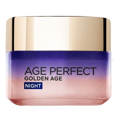 L'Oreal Paris, Age Perfect Golden Age, chłodzący krem ujędrniający na noc, 50 ml