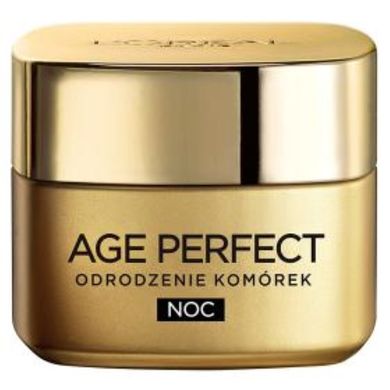 L'Oreal Paris, Age Perfect, Odrodzenie komórek, odbudowujący krem na noc, 50 ml