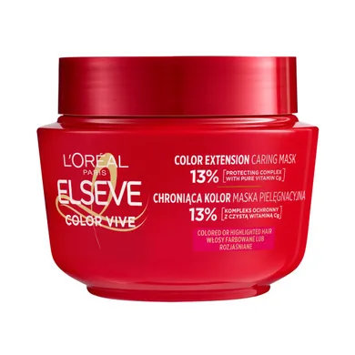 L'Oreal Paris, Elseve Color Vive, maska chroniąca kolor do włosów farbowanych lub rozjaśnianych, 300 ml