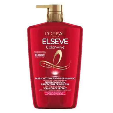 L'Oreal Paris, Elseve, Color-Vive, szampon ochronny do włosów farbowanych lub z pasemkami, 1000 ml