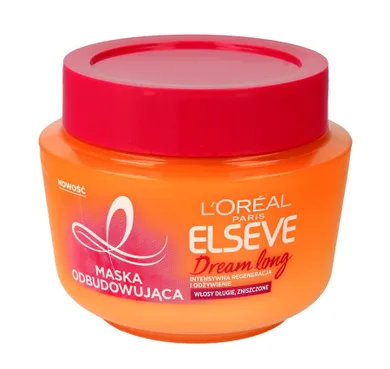 L'Oreal Paris, Elseve, Dream Long, maska odbudowująca do włosów długich i zniszczonych, 300 ml