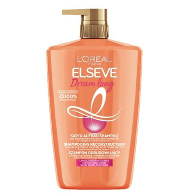L'Oreal Paris, Elseve, Dream Long, szampon odbudowujący do włosów długich i zniszczonych, 1000 ml