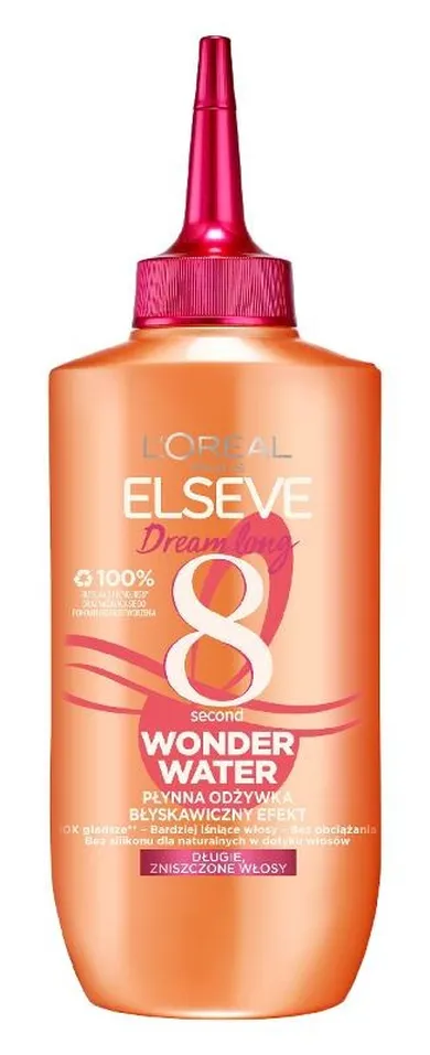 L'Oreal, Paris Elseve Dream Long, Wonder Water, płynna odżywka do włosów długich i zniszczonych, 200 ml