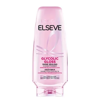 L'Oreal Paris, Elseve, Glycolic Gloss, odżywka nabłyszczająca do włosów matowych, 200 ml