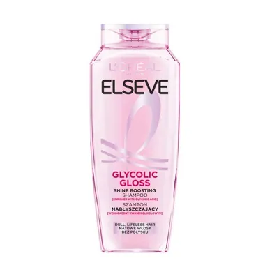 L'Oreal Paris, Elseve, Glycolic Gloss, szampon nabłyszczający do włosów matowych, 400 ml