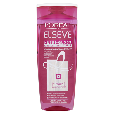 L'Oreal Paris, Elseve, Nutri Gloss Luminizer, szampon wyzwalający blask, 250 ml