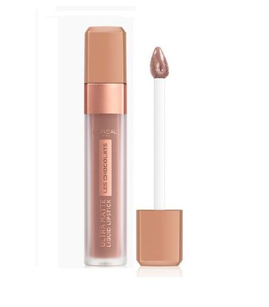L'Oreal Paris, Les Chocolats, Ultra Matte Liquid Lipstick, matowa pomadka w płynie, 848 Dose of Cocoa, 7,6 ml