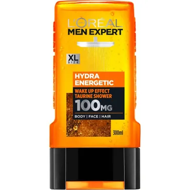 L'Oreal Paris, Men Expert Hydra Energetic, żel pod prysznic, 300 ml