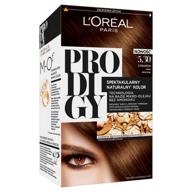 L'Oreal Paris, Prodigy, farba do włosów, 5.30 cynamon