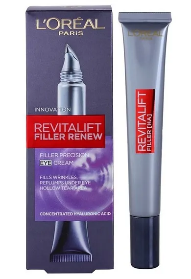 L'Oreal Paris, Revitalift Filler Anti-Age, krem pod oczy, 15 ml