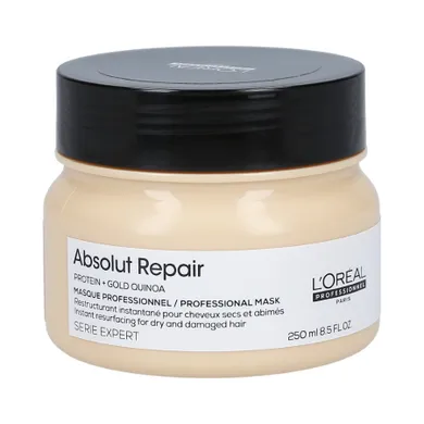 L'Oreal Professionnel, Absolut Repair Gold Quinoa+Protein, złota maska regenerująca, 250 ml