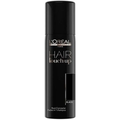 L'Oreal Professionnel, Hair Touch Up, korektor do retuszu odrostów i siwych włosów, black, 75 ml