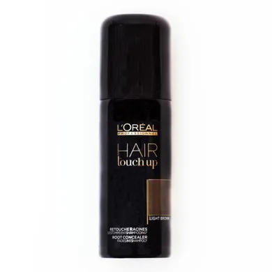 L'Oreal Professionnel, Hair Touch Up, korektor do retuszu odrostów i siwych włosów, light brown, 75 ml