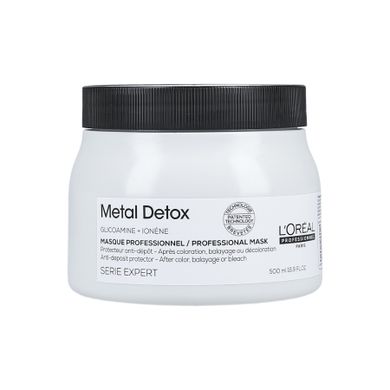 L'Oreal Professionnel, Metal Detox, maska do włosów farbowanych, 500 ml
