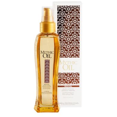 L'Oreal Professionnel, Mythic Oil, Rich Oil, dyscyplinujący olejek odżywczy, włosy suche i nieposłuszne, 100 ml