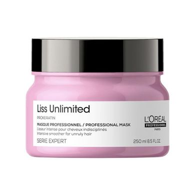 L'Oreal Professionnel, Serie Expert Liss Unlimited Mask, maska intensywnie wygładzająca włosy niezdyscyplinowane, 250 ml