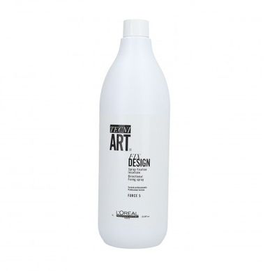 L'Oreal Professionnel, Tecni Art Fix Design Directional Fixing Spray, precyzyjny spray do miejscowego utrwalenia, Force 5, 750 ml