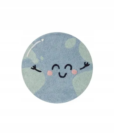 Lorena Canals, Big Big World, dywan bawełniany, 100 cm