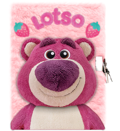 Lotso, pluszowy pamiętnik 3D, A5, 1 szt.