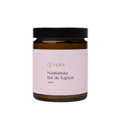 LOVA, niebiańska sól do kąpieli, Jaśmin, 180g