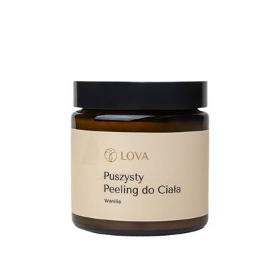 LOVA, puszysty peeling do ciała, Wanilia, 120 ml
