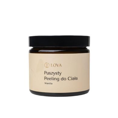 LOVA, puszysty peeling do ciała, Wanilia, 250 ml