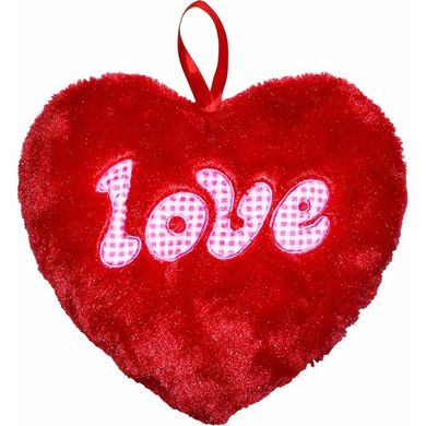 Love, poduszka serce, 26 cm