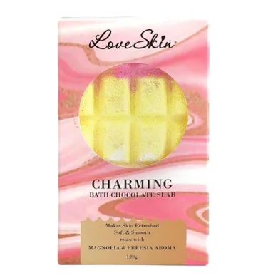 Love Skin, Bath Chocolate Slab, czekolada do kąpieli, Charming, 120g