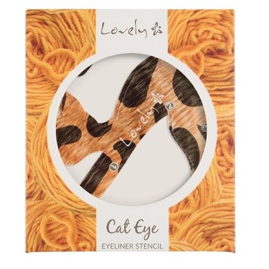 Lovely, Cat Eye Eyeliner Stencil, szablon do eyelinera, 2 szt.