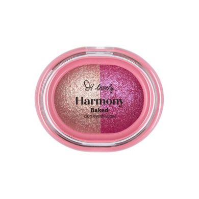 Lovely, Harmony Baked Duo Eyeshadow, wypiekany cień do powiek, nr 03