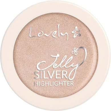 Lovely, Jelly Silver Highlighter, rozświetlacz do twarzy