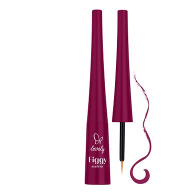Lovely, Matte, matowy eyeliner, Figgy, 4g