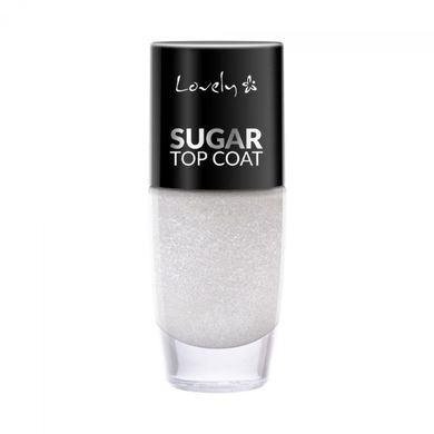 Lovely, Sugar Top Coat, top do paznokci nadający efekt piasku, 8 ml