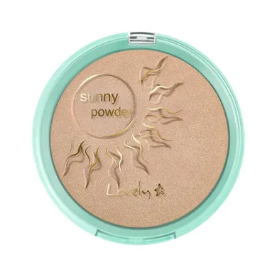 Lovely, Sunny Powder, słoneczny puder brązujący do twarzy i ciała Satin, 16g