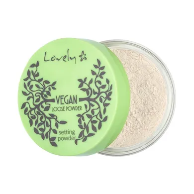 Lovely, Vegan Loose Powder, transparentny puder do twarzy, 7g
