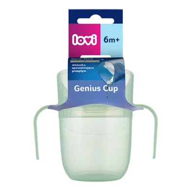 Lovi, Genius, kubek treningowy, pistachio ,150 ml