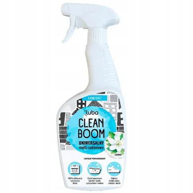 Luba, Comfort Clean Boom, uniwersalny płyn do czyszczenia, Jaśmin 600 ml