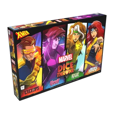 Lucky Duck Games, Marvel X-Men, Dice Throne: Cyclops, Gambit, Rogue, Jean Grey, gra strategiczna
