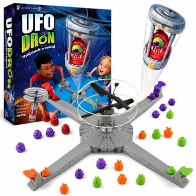 Lucrum Games, Ufodron, zręcznościowa gra familijna z latającym dronem