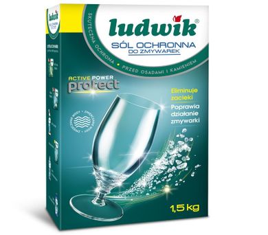 Ludwik, sól ochronna do zmywarek, 1,5 kg