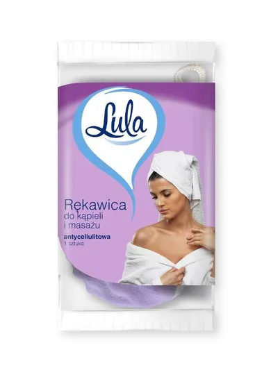 Lula, rękawica do kąpieli i masażu antycellulitowa