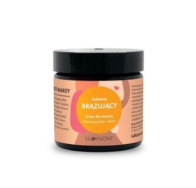 LullaLove, krem brązujący na noc z niepokalankiem pospolitym i baobabem 60 ml