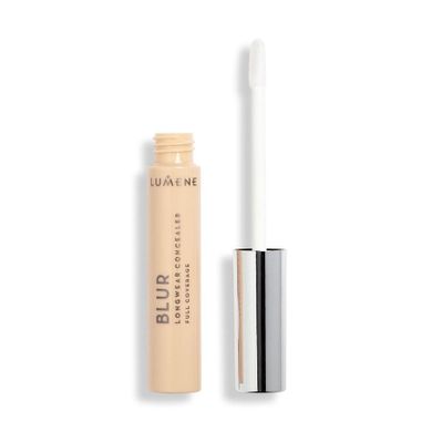 Lumene, Blur Longwear Concealer, długotrwały korektor z aplikatorem, Light, 8.5 ml