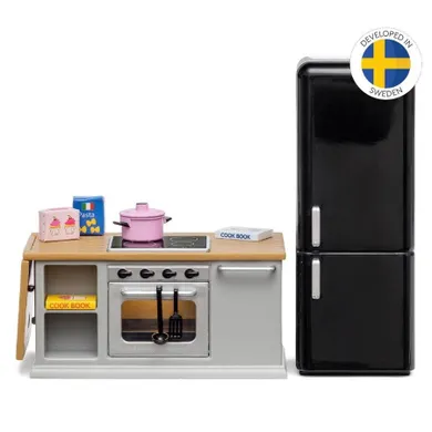 Lundby, zestaw mebli kuchennych w domku dla lalek