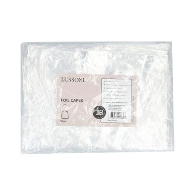 Lussoni, peleryny foliowe, bezbarwne, 50 szt.