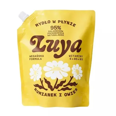 Luya, mydło do rąk w płynie Rumianek i Owies, 800 ml