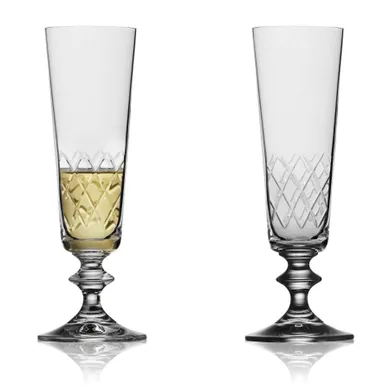 Lyngby Glas, kieliszki do szampana ze szkła kryształowego, 160 ml, Eaton, 2 szt.