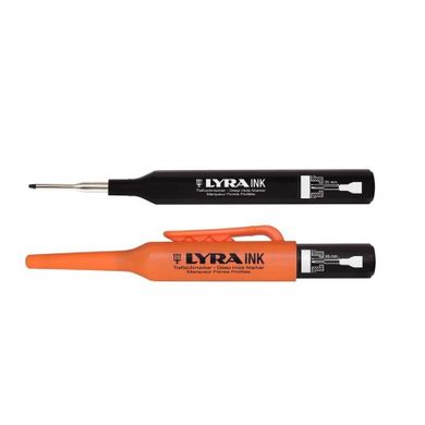 Lyra, marker do głębokich otworów, czarny, 1 szt.