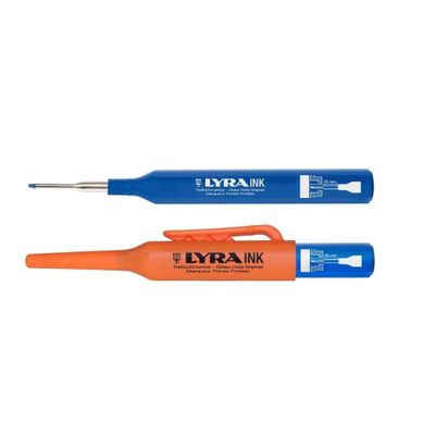 Lyra, marker do głębokich otworów, niebieski, 1 szt.